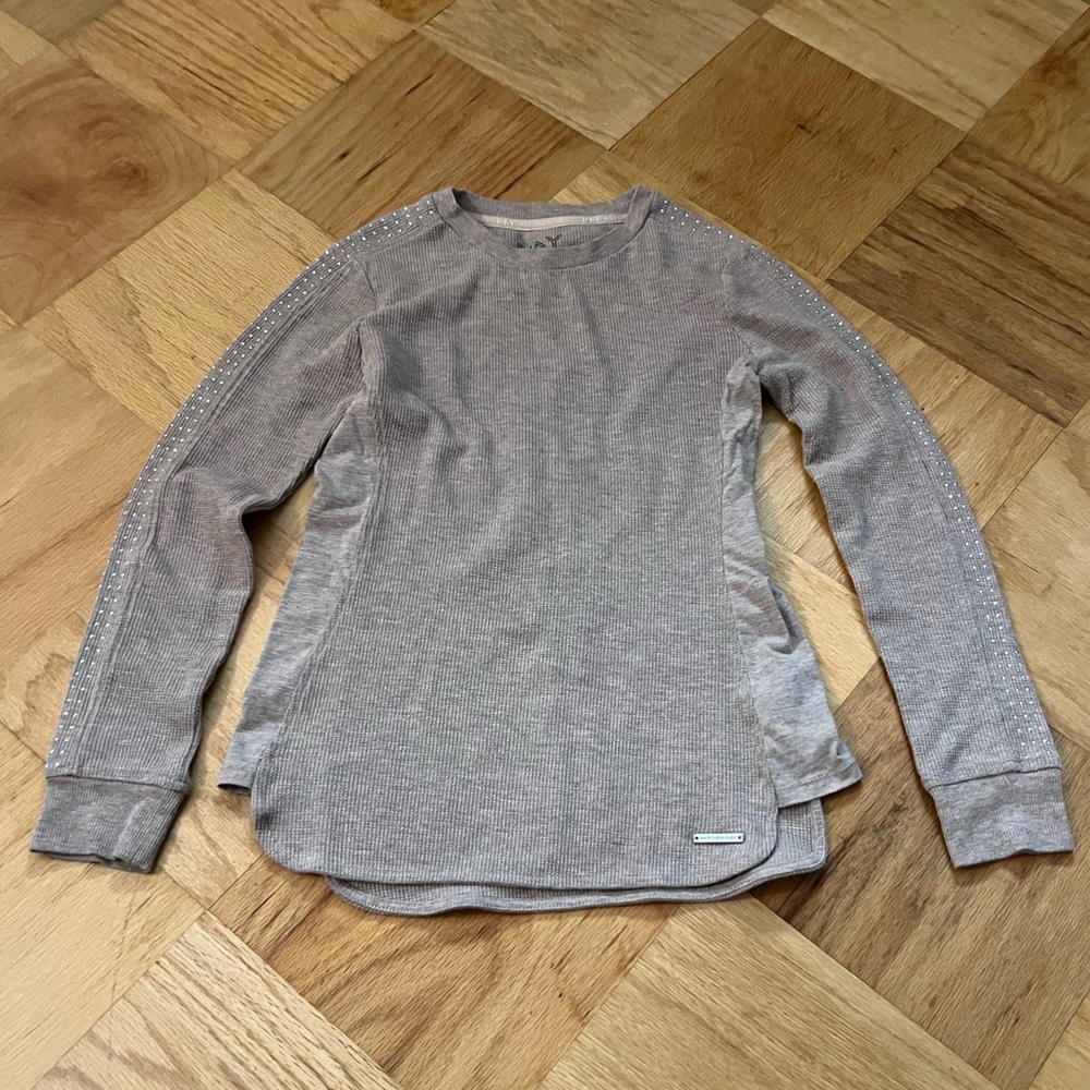 Marc New York Studded Sleeve Thermal Top
